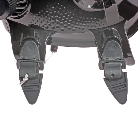 Маска полнолицевая FanDiver F22 (черный силикон; black)